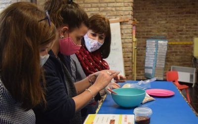 Jornadas de sensibilización docente en escuela 299 y jardín 223